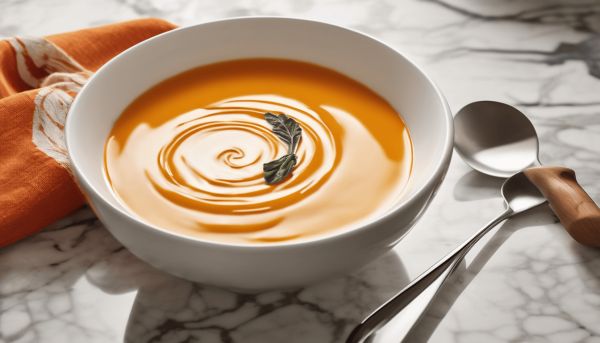 Un potage butternut savoureux prêt en un rien de temps